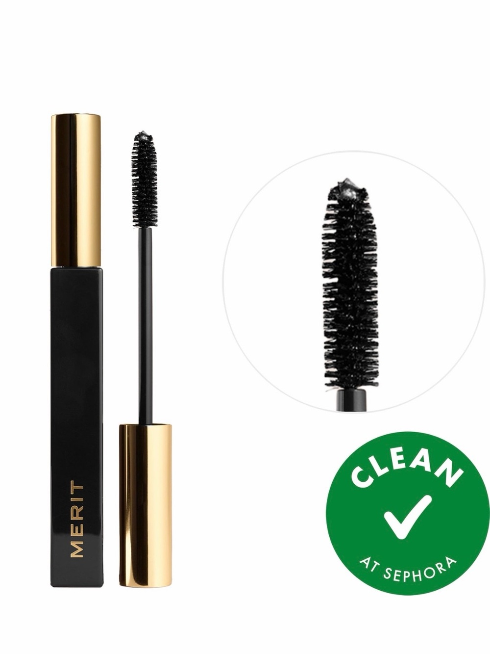 MERIT Clean Lash Lengthening Tubing Mascara in Black, BNIB!
